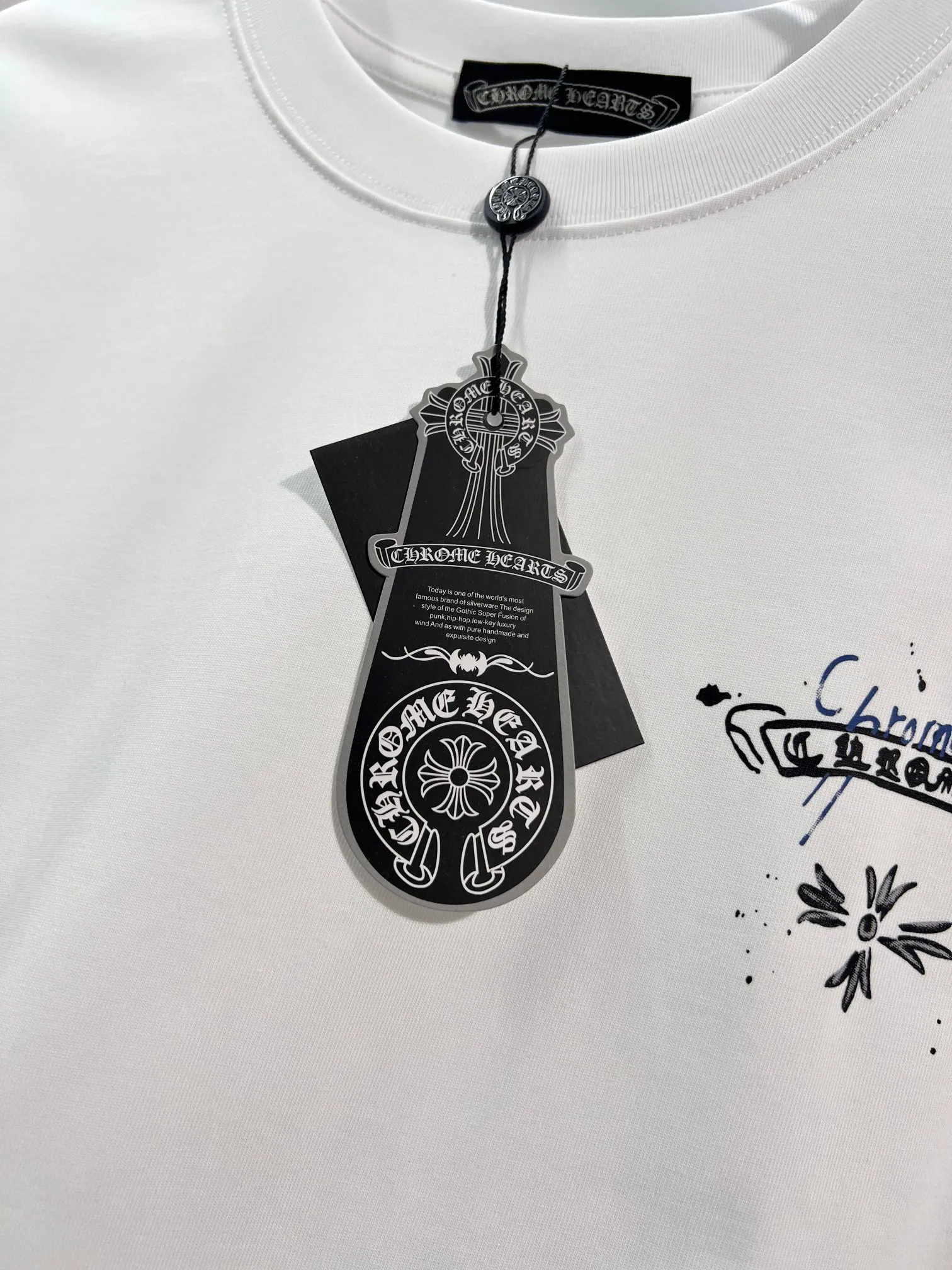Chrome Hearts/ Quality T Classic LOGO Same Style 2026ss Quality Versatile Quality : Black.White Size：S M L XL